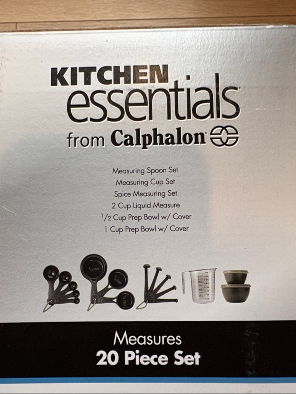 Calphalon Kitchen Essentials 20-Piece Measuring Set - Black - Picture 4 of 4